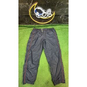 Vintage Nike Y2k Windbreaker Swooshie Baggy Joggers Mens Blue Size XL 94-99Yrs‎